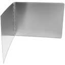(2)Kichvoe Oil Splash Baffle - Foldable Kitchen Splatter Guard for Frying Pan - Stainless Steel Cooking Shield 31.49 X 11.81 Inches Grease Protection for Stove