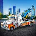 Tow Truck Building Kit 781 PCS, Crane Semi and Trailer Car Transporter, Construction Vehicles Building Blocks Set, Rescue Cars Compatible with Lego Truck, Gift for Boys Age 6-12 8-14 & Girls