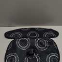 Piddle Pad, Car Seat Potty Training Protector, Baby Waterproof Car Seat Cover with Anti-Slip Backing, Machine Washable Liner for Toddler Carseat, Stroller (Black) (1 Pack)