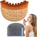 2 x Lymphatic Contour Face Brush for Facial Lymph Drainage Massage Dry Brushing Soft Beauty Skin Care Tool with Storage Box, Designed to Enhance Lymph Flow, Reduce Puffiness Ideal Massager for Skincare