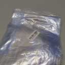 Clear Vinyl Tablecloth, PVC Rectangle 100% Waterproof Oil Proof Clear Table Cloths Lace, Table Protector for Indoor Outdoor Holidays Party Decor. (60" x 120")