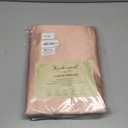 Horbaunal 5 Pieces Satin Duvet Cover Set King Size Rose Gold Duvet Cover with Corner Ties & Zipper Closure, Luxury & Silky Bedding Set, 1 Duvet Cover and 4 Pillowcases (No Comforter)
