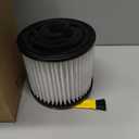 90398 HEPA Replacement Filter and 90585 Foam Sleeve Filter Compatible with Shop-Vac 90398, 903-98, 9039800, 903-98-00 Hangup Wet/Dry Vacuum Cleaner Spares Cartridge Filter (2 + 4)