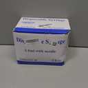 100 Pack Disposable 2.5ml/cc Lab Syringes with 25Ga 1 Inch Needle Luer Lock, Individually Sealed Packed