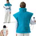 Bedsure Heating Pad for Neck and Shoulders and Back - Birthday Gifts for Women Men Mom Mens, FSA Eligible Items, Electric Heated Pad for Full Body, ETL Certified, Extra Large 24"x33", Blue