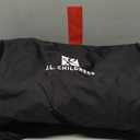 J.L. Childress Padded Compact Travel Stroller Bag for Airplane  Fits Most CompactFold Single Baby Strollers, AirTag Compatible, Black, Expands from 21"W x 23"H x 7"D to 21"W x 23"H x 11"D