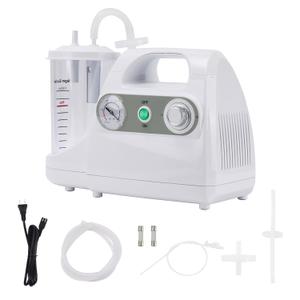 Veterinary Suction Machine, Protable Vacuum Suction Unit for Home Use 110V, 1000ML Electric Quiet Vacuum Pump Device