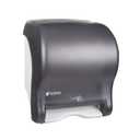 San Jamar Classic Tear-N-Dry Essence Plastic Paper Towel Dispenser, Towel Dispenser for Bathroom, 9.75 X 14.75 X 12.25 Inches, Black Pearl