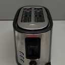 Hamilton Beach 2 Slice Extra Wide Slot Toaster with Bagel & Defrost Settings, Shade Selector with 7 Browning Levels, Toast Boost, Auto Shutoff, Black & Stainless Steel (22633)