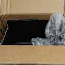 Cesun Small Bathroom Trash Can with Lid Soft Close, Step Pedal, 6 Liter / 1.6 Gallon Stainless Steel Mini Garbage Can for Office, Outdoor Trash Bin with Removable Inner Bucket (Silver)