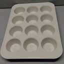 GreenPan Bakewell 12-Cup Muffin Pan, Healthy Ceramic Nonstick Bakeware, PFAS-Free Cupcake Mold, Durable Baking Tray, Versatile Kitchen Essentials, Easy Clean Ovenware, Black