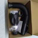 Flexible Drain Pipe Kit for Bathroom and Kitchen under Basin Accessories Adjustable Sink Pipe Compatible with Horizontal and Heat-resistant Design