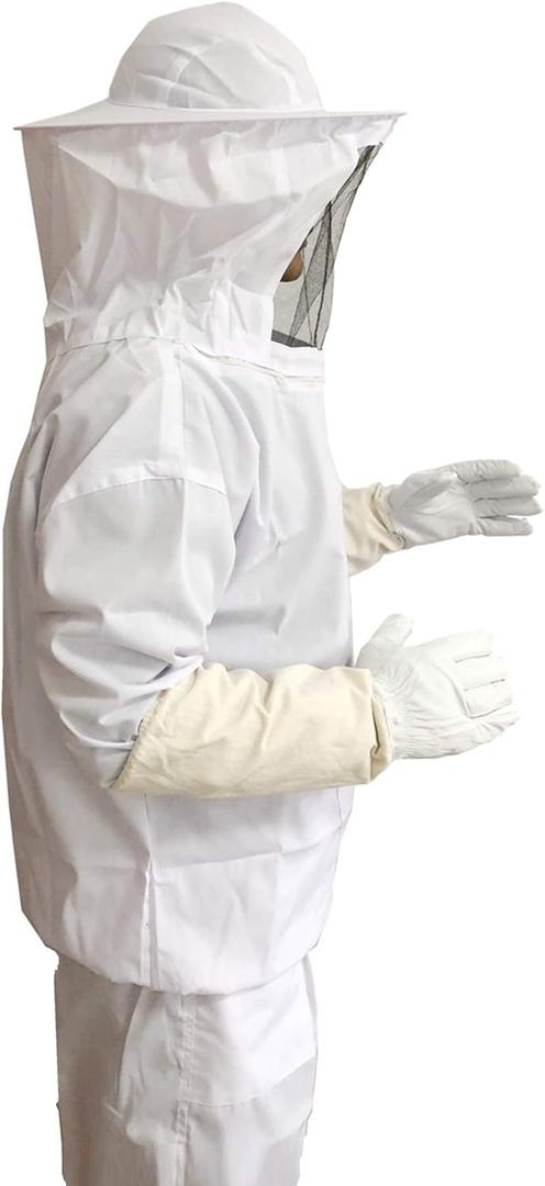 Professional Beekeeper Suit (Jacket, Pants, Gloves) Beekeeping Suit Bee Suits for Men Women