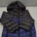Boys Girls Toddlers Lightweight Hooded Puffer Jacket Kids Winter Coat Warm Comfy Outerwear, Size: 7-8 Years