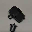 Lamicall 2026 Wider Clamp & Metal Hook Car Phone Holder Vent [Thick Cases Friendly] Phone Holders for Your Car Mount Gfts Automobile Hands Free Accessories for Women Men for iPhone 16 15 14 13 Pro Max (Black)