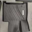 OEDRO Floor Mats for 2020–2025 2026 Ford Explorer 6-Seater, Custom Fit All Weather TPE Cargo Mat & Backrest Liner, Waterproof Trunk Mat for Active/ST Line/ST/Platinum Accessories