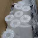 10 Light Black Vanity Lights for Giant Mirror, Bathroom Vanity Lights Over Mirror with Milky White Frosted Glass Shades,65 inch Bathroom Light Fixture for Mirrors, E26