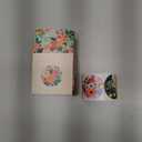 RIFLE PAPER CO. Envelope Seals | 250 Seals, Assorted Set of 4 Designs, Adhesive Backing, Box with Dispensing Slot, Add a Pretty Accent to Your Correspondence (1.5" W), Garden Party