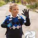 RIGWARL Kids Winter Gloves Boys Girls, Water-Repellent Warm Thermal Youth Gloves, Touchscreen Anti-Slip for Teens 3-15 Years (Large, Blue)