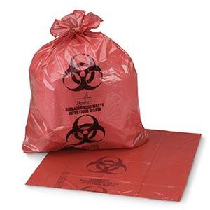 Biohazardous Waste Bags, 20pcs 