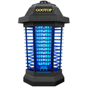 GOOTOP Bug Zapper Outdoor, Mosquito Zapper, Electric Fly Zapper, Mosquito Killer, Fly Traps, 3 Prong Plug, Flying Insects Zapper Indoor Outdoor 90-130V, 4200V, ABS Plastic Outer (Black)