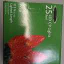 LED C9 Green-Wire Christmas Lights - Red, 25 ...