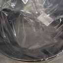 12 Inch Large Plant Pots for Indoor or Outdoor Plants, Wide Water Ripples Flower Pots with Drainage Holes & Saucer, Plastic Planters Set for Garden & Home Decor (Black)