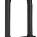 Sportneer Bike Lock - 17mm Shackle Heavy Duty Anti Theft Bike U Lock with 2 Keys - Bicycle U-Locks with Sturdy Mounting Bracket for Road, Mountain, Electric & Folding Bike, Size 7.76''x5.02'' (Black)