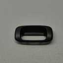 Parts N Go 1999-2007 Silverado Sierra 1500 2500 3500 Tailgate Handle Trim Bezel Cover Replacement Black Textured Plastic Rear Exterior - GM1916102, 15228539