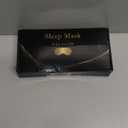 LC-dolida Sleep Headphones, 3D Sleep Mask Bluetooth Wireless Music Eye Mask, Sleeping Headphones for Side Sleepers Sleep Mask with Bluetooth Headphones Ultra-Thin Stereo Speakers Perfect for Sleeping