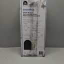 Architectural Mailboxes Chadwick Galvanized Steel Post Mount Mailbox, 8950B-10, Black, Medium Capacity