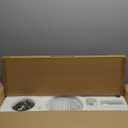 72 Inch Large Ceiling Fans with Lights and Remote, Black Ceiling Fan with Quiet DC Motor, 3CCT Dimmable, 3 Downrods, 8 Dual Finish Blades Industrial Ceiling Fan for Kitchen Living Room Patio