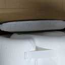 Ergonomic Memory Foam Support Pillow & Travel Mattress Pad Set – Portable Body & Neck Cushion with Adjustable Strap and Breathable Washable Covers, Support Pillow: 14" L × 12" W × 5" H