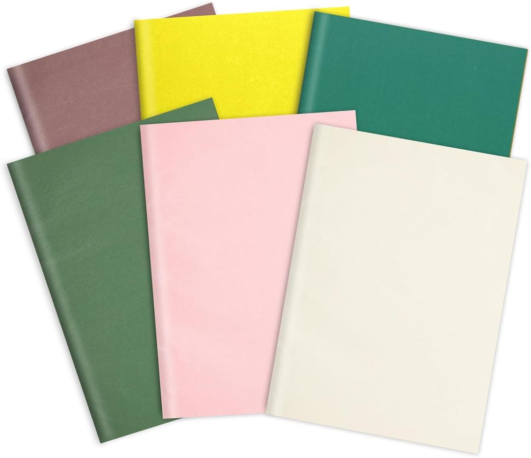 2 x 120 Sheets Modern Boho Tissue Paper 6 Neutral Colors Gift Wrapping Paper Solid Color Art Craft Paper for DIY Crafts Birthday Baby Shower Home Party Decor, 14 x 20 Inch