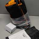 Leg Massager with Heat and Compression, Foot Calf & Thigh Massage for Circulation and Pain Relief, Leg Compression Massager with Handheld Controller 3 Intensities 6 Modes (Yellow & Black)