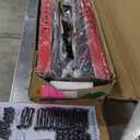 CAP Barbell Power Rack with Pull Up Bar & Attachments - Squat Rack & Strength Training Power Cage for Home Gym - Red