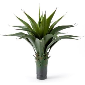 22 Inch UV-Resistant Unpotted Artificial Agave Plants | Volcuna Fake Agave, Bonsai Synthetic Plant for Indoor and Outdoor Home Décor