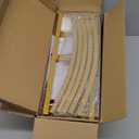 Wokceer Wedding Arch Backdrop Stand and Cover Set of 2 Metal Arch Stand with Arch Cover White 7.2FT, 6FT for Birthday Party Wedding Ceremony Bridal Baby Shower Event Decor