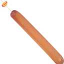 Restaurantware-6 Inch Wooden Hot Dog Skewers, 100 Disposable Sandwich Picks - Built-In Hot Dog Cartoon, Sustainable, Bamboo Decorative Food Picks, For Parties Or Picnics