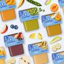 Gerber 2nd Food Baby Food Pear Puree, Natural & Non-GMO, 4 Ounce Tubs, 2-Pack (Pack of 8)