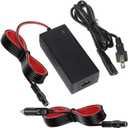 14V Power Adapter Compatible with NOCO GB70 GB150 GB250+ GB251+ GB500 GB500+ Genius Boost Ultra Safe Lithium Jump Starter Battery XGC4 XGC Power Supply Charger with Cigarette Lighter Charger Cable