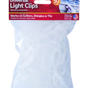 Simple Living Universal Christmas Light Clips - 50 pc Holiday Décor