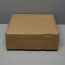 COLCASE Fireproof Document Box with Lock, Hard Fireproof Waterproof Box Creative Hard-Shell Design Fireproof Safe Box Document Organizer for Important Documents Certificates Laptop Passports Black