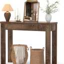 Armocity Small Console Table for Entryway, 32" Farmhouse Narrow Sofa Table
Couch Table Behind Sofa, Entry Way Table for Entrance, Hallway, Living Room, Foyer, Cracked Oak