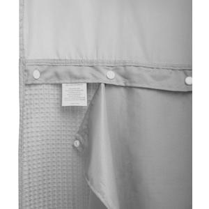 Barossa Design Fabric Snap-in Liner 70" W x 54" H - Hotel Style Removable Replacement Inner Liner, Machine Washable & Water Repellent - Gray, 70x54 (Grey)