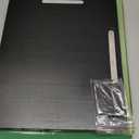 Joy&Grace Appliance Slider for Kitchen Appliances 360 Rolling Sliding Tray for Coffee Maker Countertop, Bamboo Coffee Pot Slider Rolling Tray with Universal Rollers (Black, Large 16"x13")