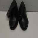 DREAM PAIRS Women's Cowboy Boots Mid Calf Cowgirl Boots Square Toe Chunky Heel Embroidery Stitched Western Boots (6, All Black)