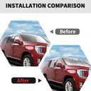 RT-TCZ Windshield Sunshade Sun Shade Heat Shield Window Sun Visor Mat for GMC Yukon 2024 2025,for Chevy Tahoe 2024 2025,8PCS