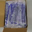 100 Pack 1ml Syringes with Needle - 27G 1/2 inch Disposable 1cc Luer Lock Syringe for Scientific Lab Use, Sterile Individually Wrapped