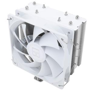 Thermalright Assassin X 120 SE White CPU Air Cooler, 4 Heat Pipes, TL-C12CW PWM Quiet Fan CPU Cooler with S-FDB Bearing, for AMD AM4 AM5/Intel 1700/1150/1151/1200/1851